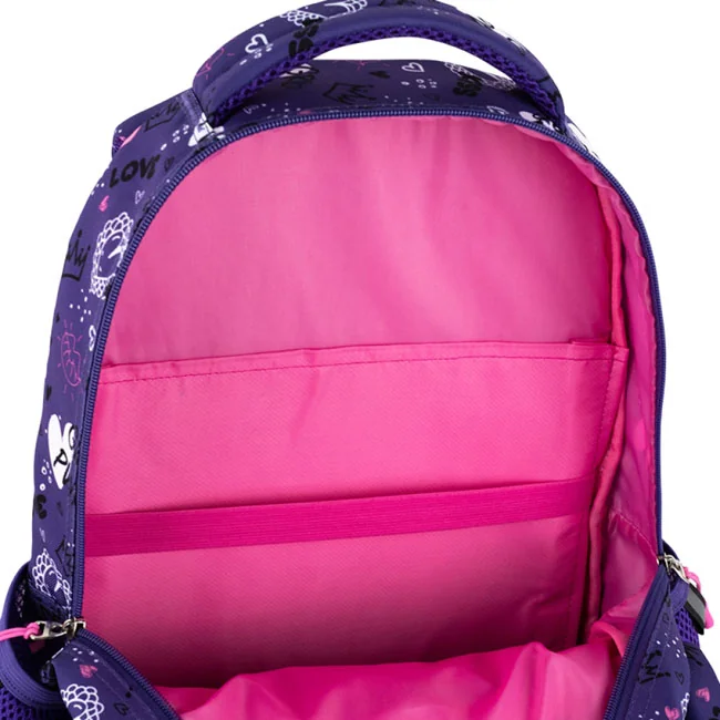 Рюкзак шкільний GoPack "GRL" GO25-162M-3 фіолетовий — фото 3