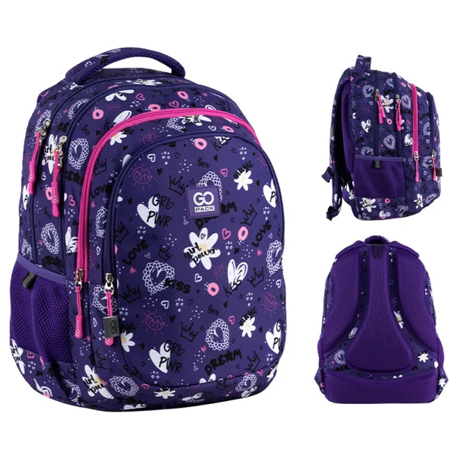 Рюкзак шкільний GoPack "GRL" GO25-162M-3 фіолетовий