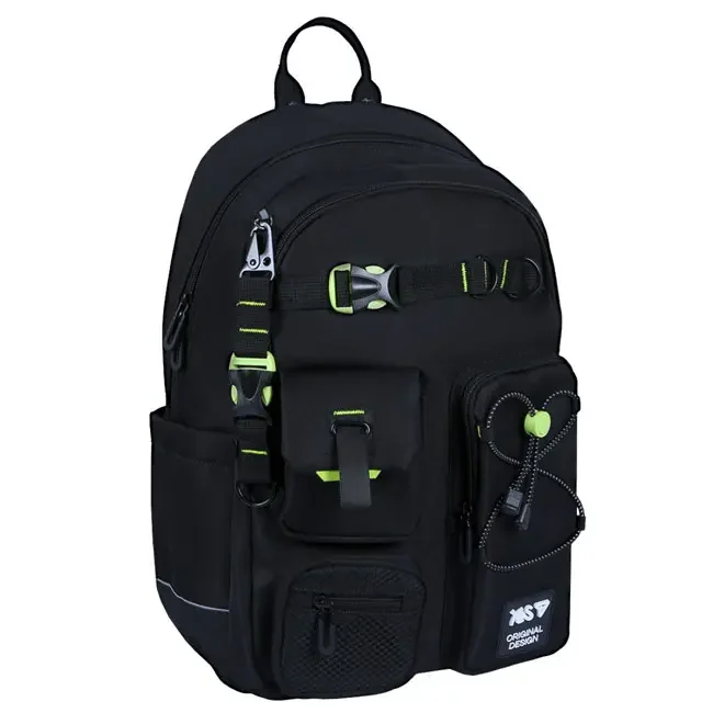 Рюкзак шкільний "Just Black" TS-43L 550480 чорний