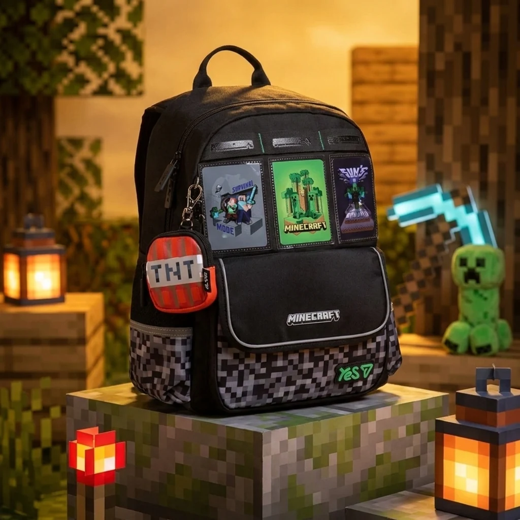 Рюкзак шкільний Yes S-104S Minecraft Reality 550261