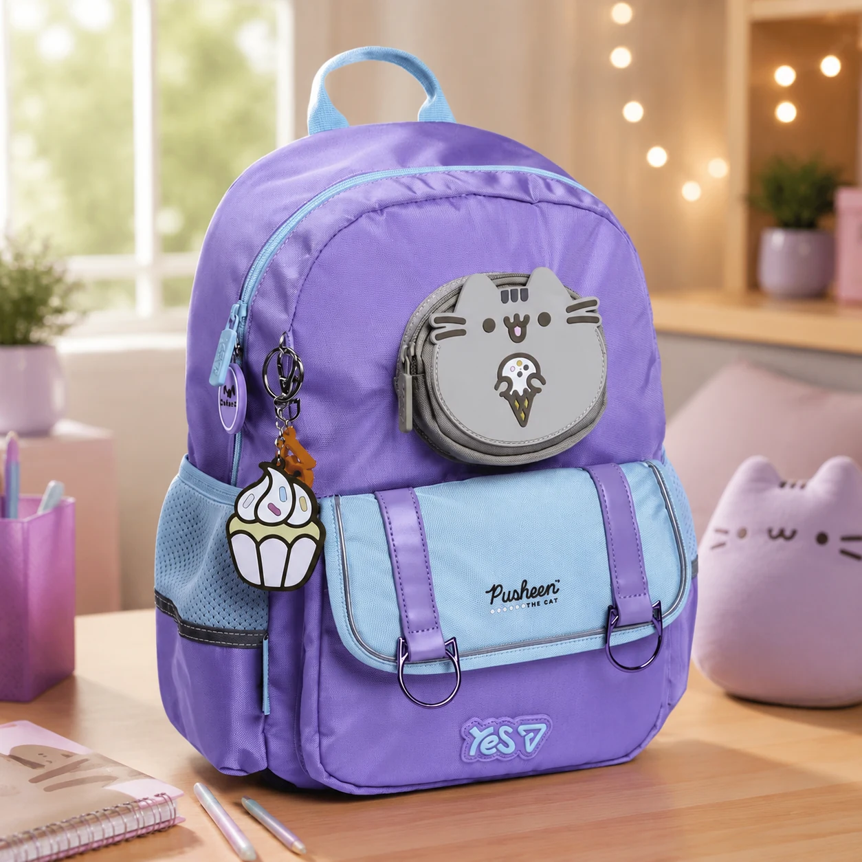 Рюкзак шкільний Yes S-104S Pusheen Summer 550255 — 