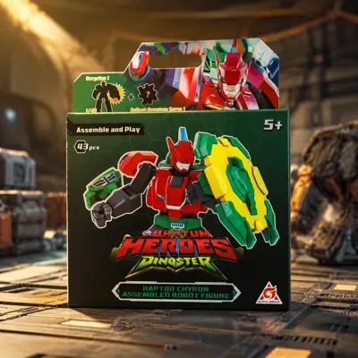 Робот-конструктор DINOSTER - РАПТОР ХАЙРОН EU580881A-3