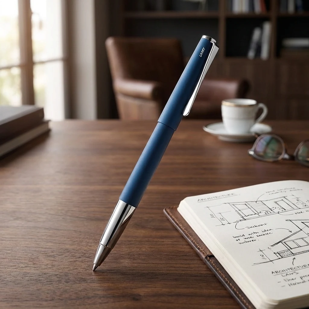 Ролер чорнильний Lamy 4001215 367 TR studio імперський синій M M63 чорний