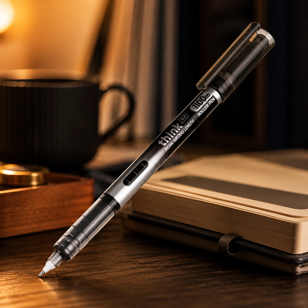Ролер Deli EQ300-BK чорний Think 0,5