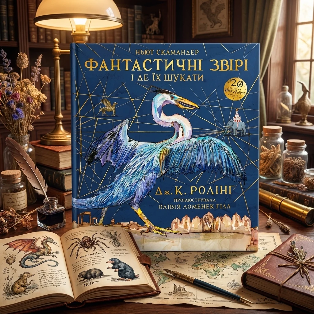 Фантастичні звірі і де їх шукати (ілюстрований) — Дж. Ролінг