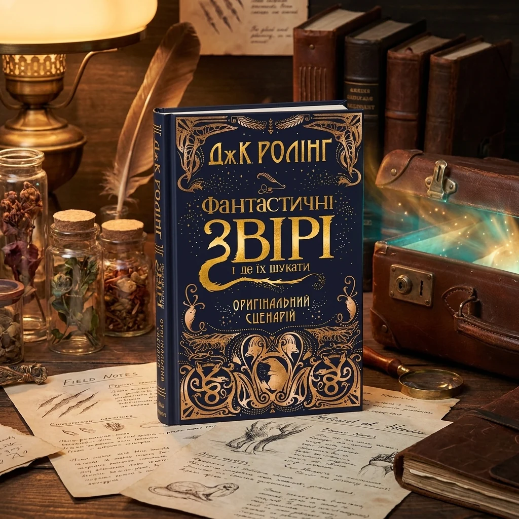 Фантастичні звірі і де їх шукати. Оригінальний сценарій — Дж. Ролінг
