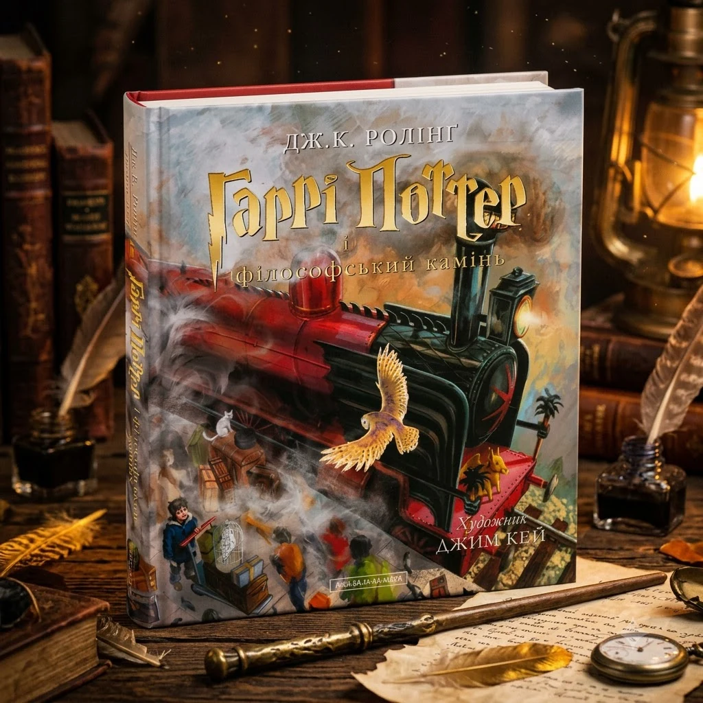 Ролінг Дж. Гаррі Поттер і філософський камінь. Книга 1. Велике ілюстроване видання. А-БА-БА-ГА-ЛА-МА-ГА
