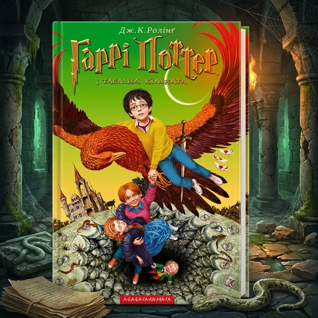 Ролінг Дж. Гаррі Поттер і таємна кімната.Книга 2. А-БА-БА-ГА-ЛА-МА-ГА