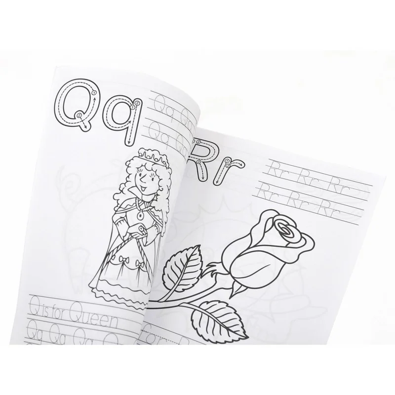 Розмальовка А4 12 сторінок з прописами "Alphabet" 1 Вересня — фото 2