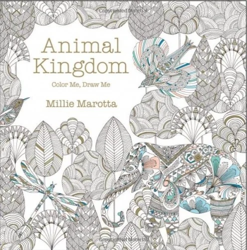 Розмальовка-антистрес 25*25см "Animal kingdom" 48 аркушів 96 картинок — фото 2