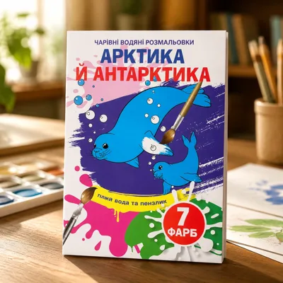 РОЗМАЛЬОВКА чарівна водяна асорті