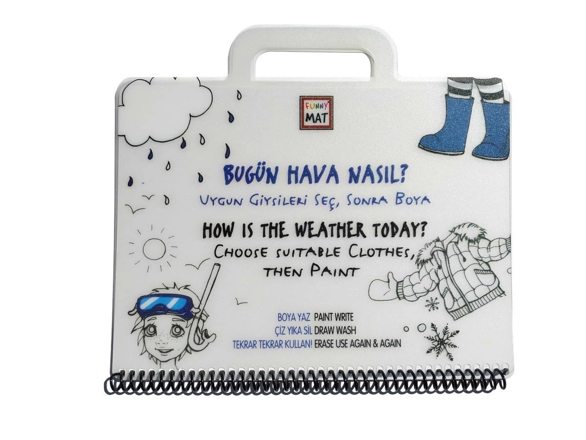 Розмальовка Funny Mat Яка сьогодні погода 1164 — фото 7