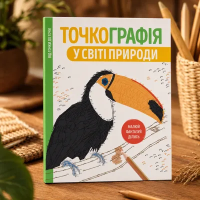 Розмальовка Точкографія У світі природи ЖОРЖ