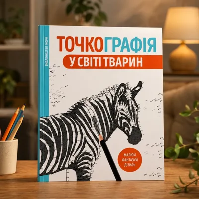 Розмальовка Точкографія У світі тварин ЖОРЖ