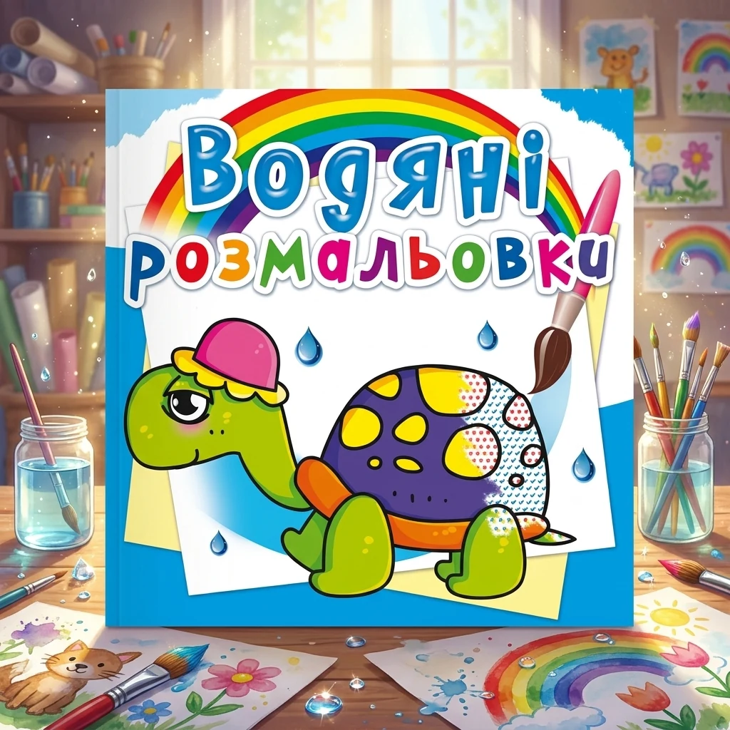 Розмальовка водна 24*23 см "Казкові герої"