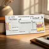Розрахункова квитанція РК-1 з голограмою (А6) — фото 1