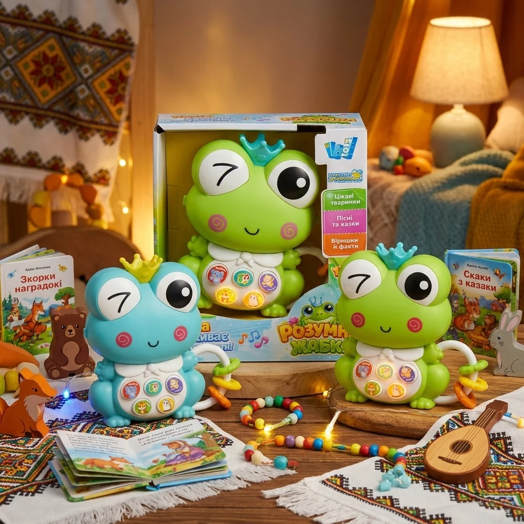 Розумна жабка WToys