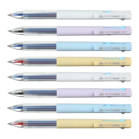 Ручка гелева автоматична 3 в 1 0,5 мм Buromax — фото 2