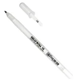 Біла гелева ручка Sakura Gelly Roll 0.5mm — фото 2