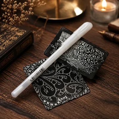 Ручка гелева, Біла, Gelly Roll, Sakura