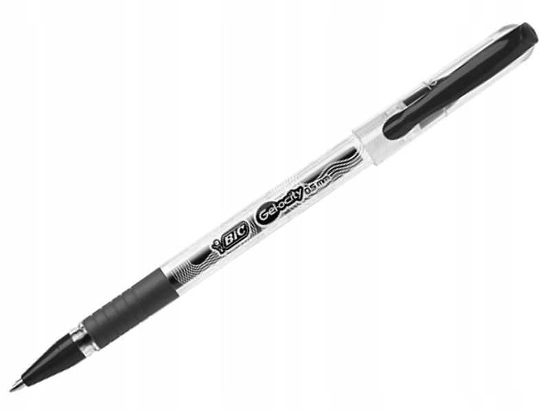 Ручка гелева Gelocity Stic BIC чорна — фото 2