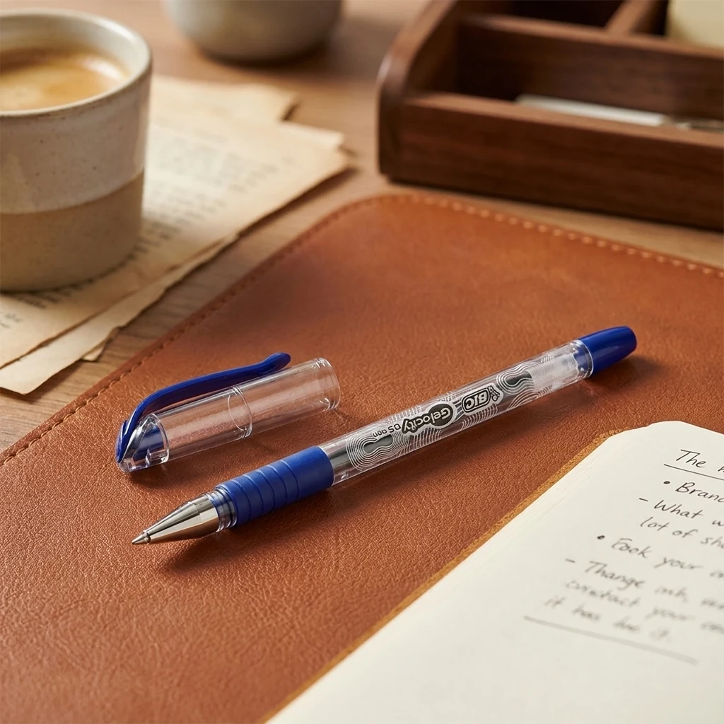Ручка гелева BIC Gelocity Stic синя 0,5 мм — Ручки та олівці