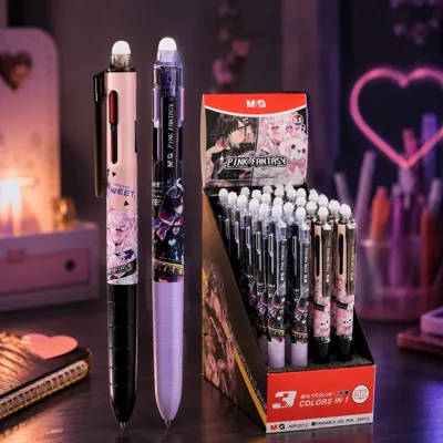 Ручка гелева M&G Pink Fantasy 0,5 чорна AGPJ71741105K8C