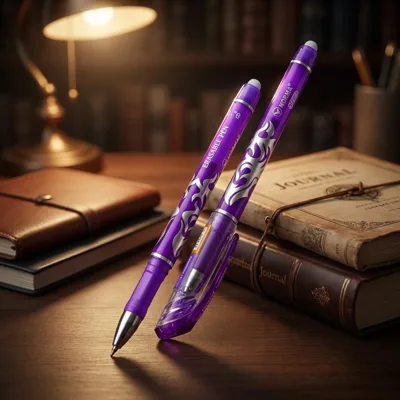 Ручка гелева пиши-стирай 0,38 мм фіолетовий Erasable Norma 3177-07N