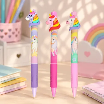 Ручка гелева Пиши-стирай 0,5мм UNICORN ZiBi KIDS Line ZB.2214-99