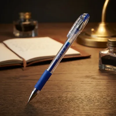 Ручка гелева синя  BL-G1-5T-L Pilot