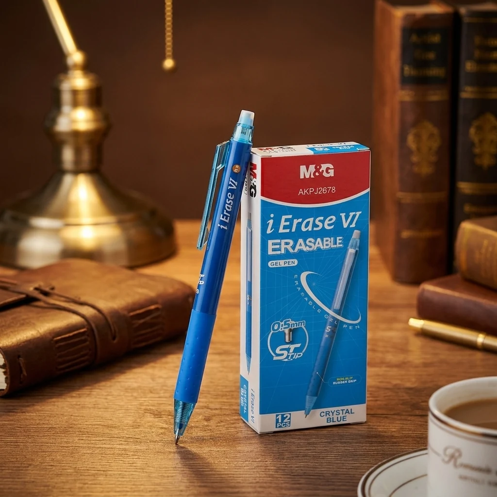 Ручка гелева пиши стирай M&G синя 0.5 AKPJ2678110500H — 