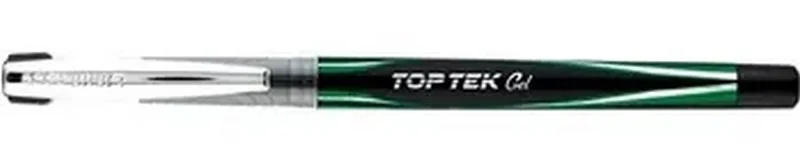 Ручка гелева зелена Unimax Top Tek Gel — фото 2