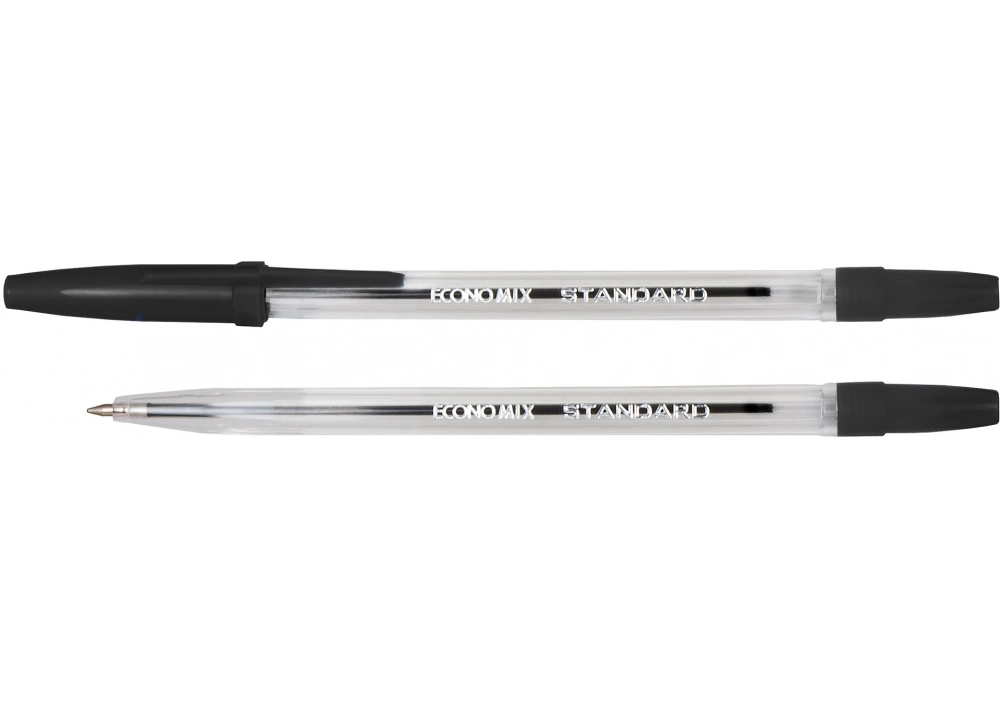Ручка кулькова Standard чорна — фото 2