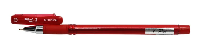 Ручка кулькова 0,7 мм червона "I-Pen" Radius — фото 2