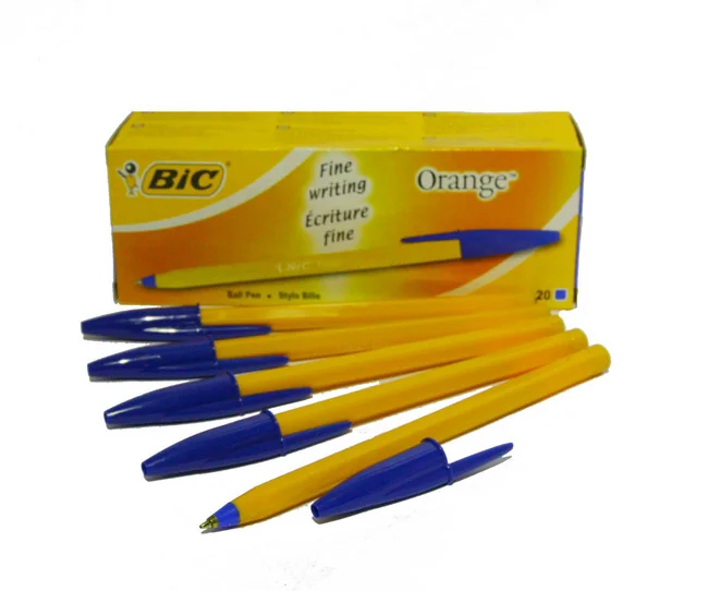 Ручка кулькова 0,8 мм синя "Orange" Bic — фото 2
