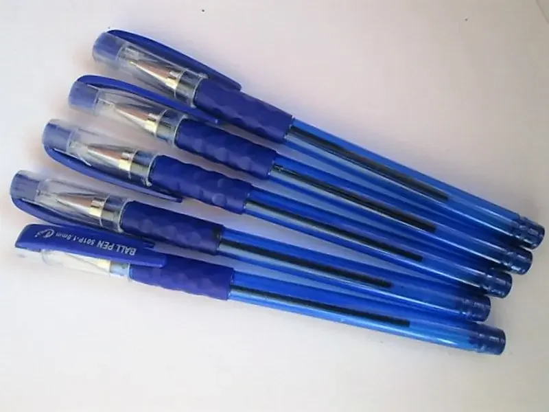 Ручка кулькова 1,0 мм синя "Ball pen" Tian — фото 2