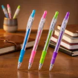 Ручка кулькова синя BUROMAX CRYSTAL PASTEL — фото 1