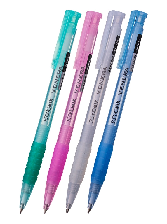 Ручка кулькова Economix 10105 синя — фото 2