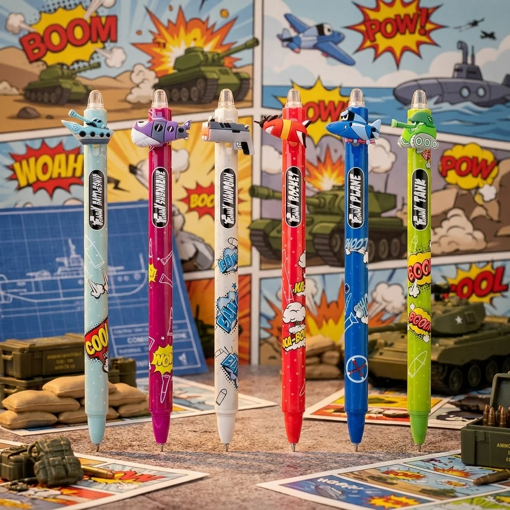 Ручка кулькова автоматична YES Comic machines 0,7 мм синя