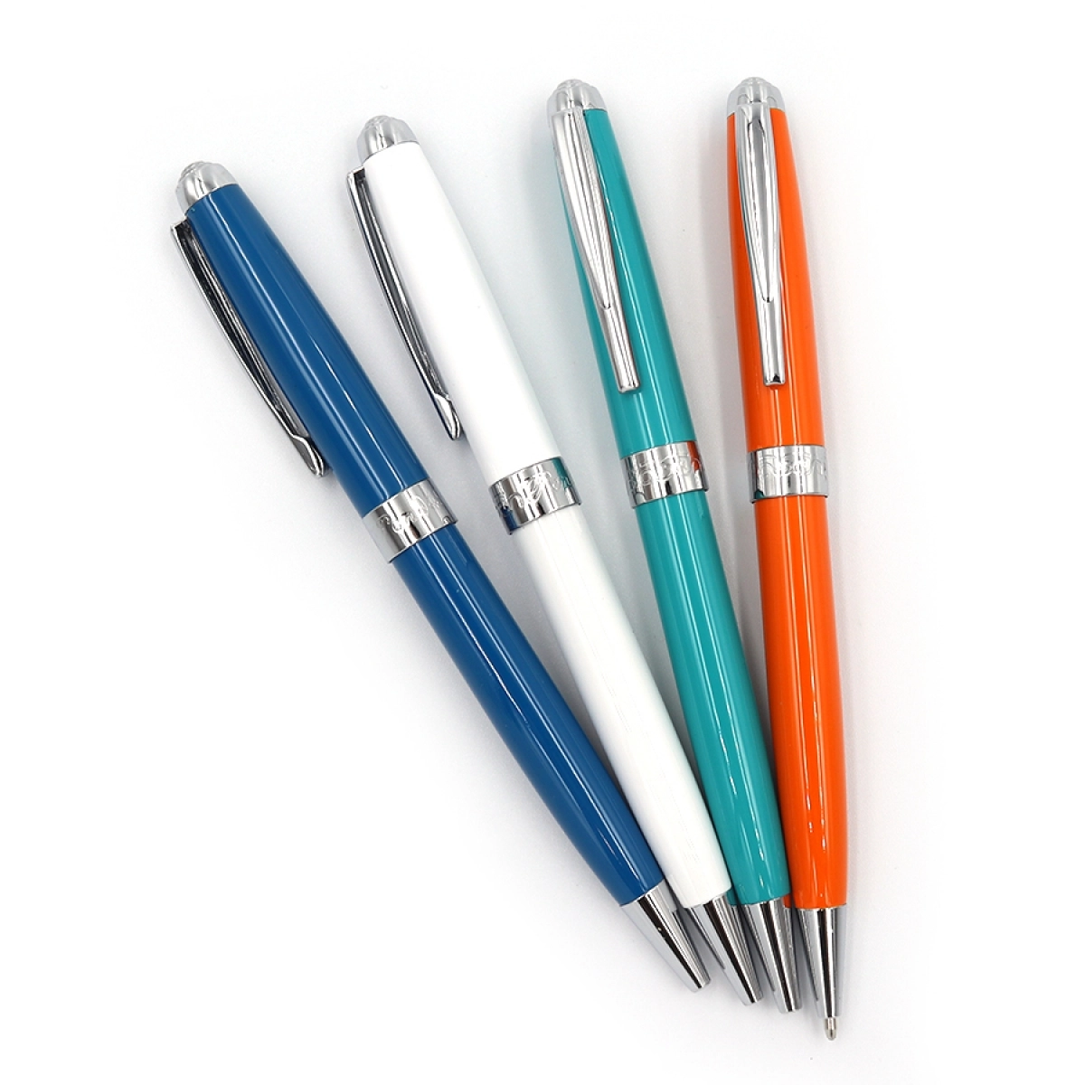 Ручка кулькова Baixin 949BP поворотна синя 0,5 мм — фото 2