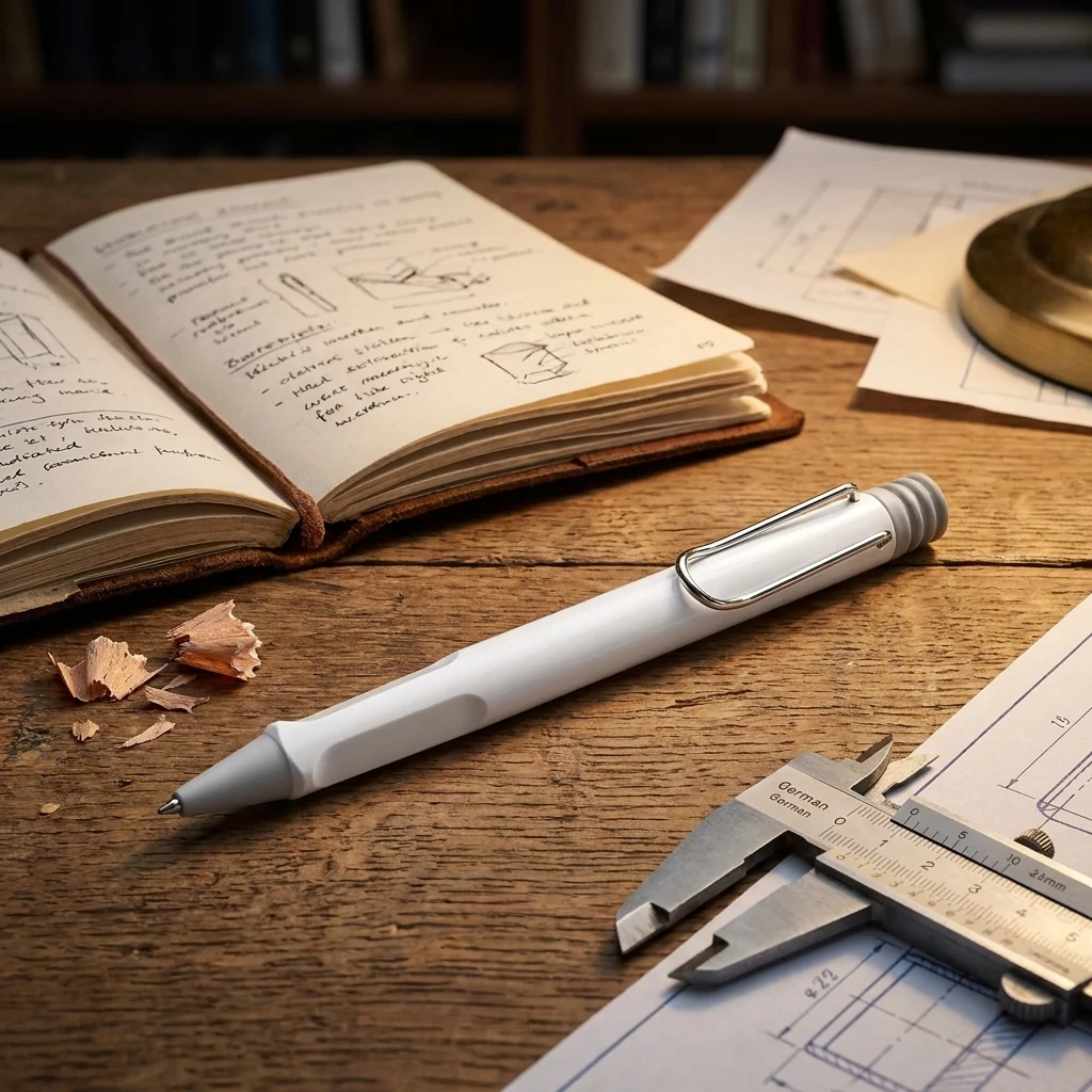 Ручка кулькова Lamy 4000908 219 KS safari білий M M16 чорний