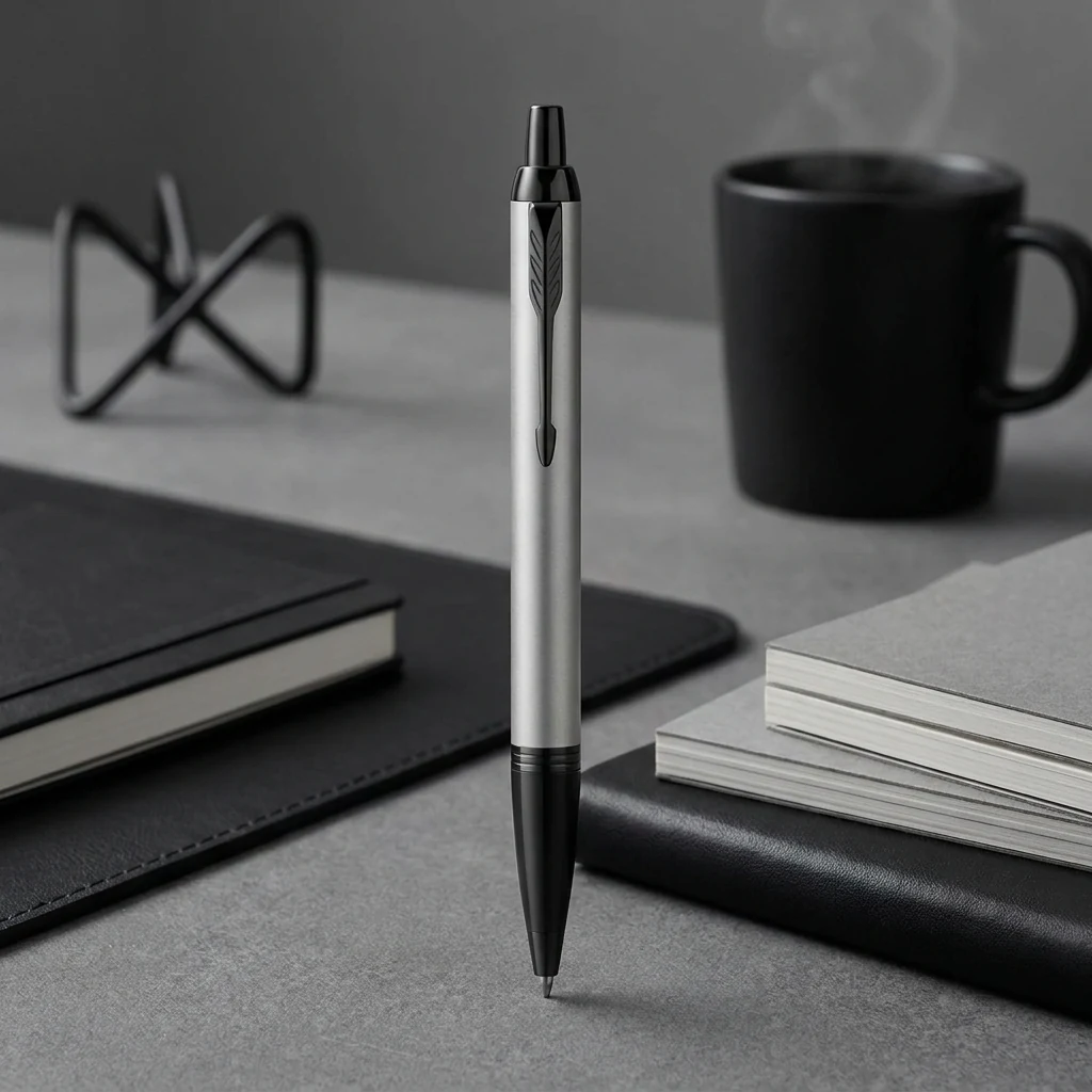 Ручка кулькова Parker IM 17 Achromatic Grey BT BP 22 832