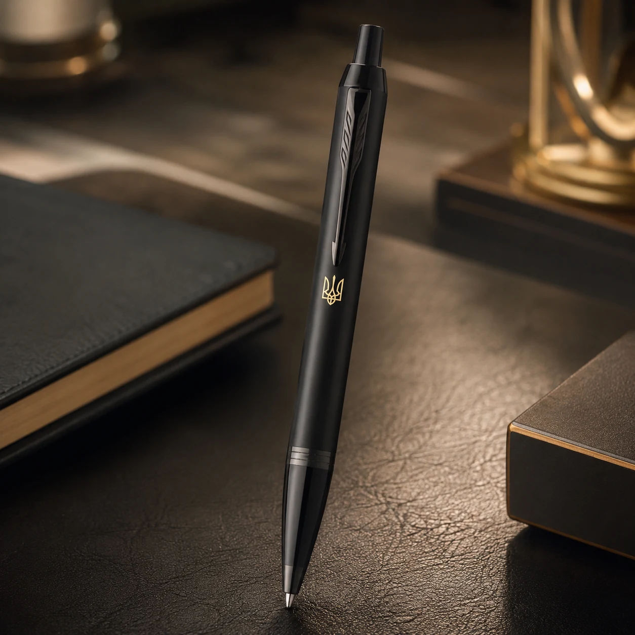 Parker IM Achromatic Black Тризуб — Ручки та олівці