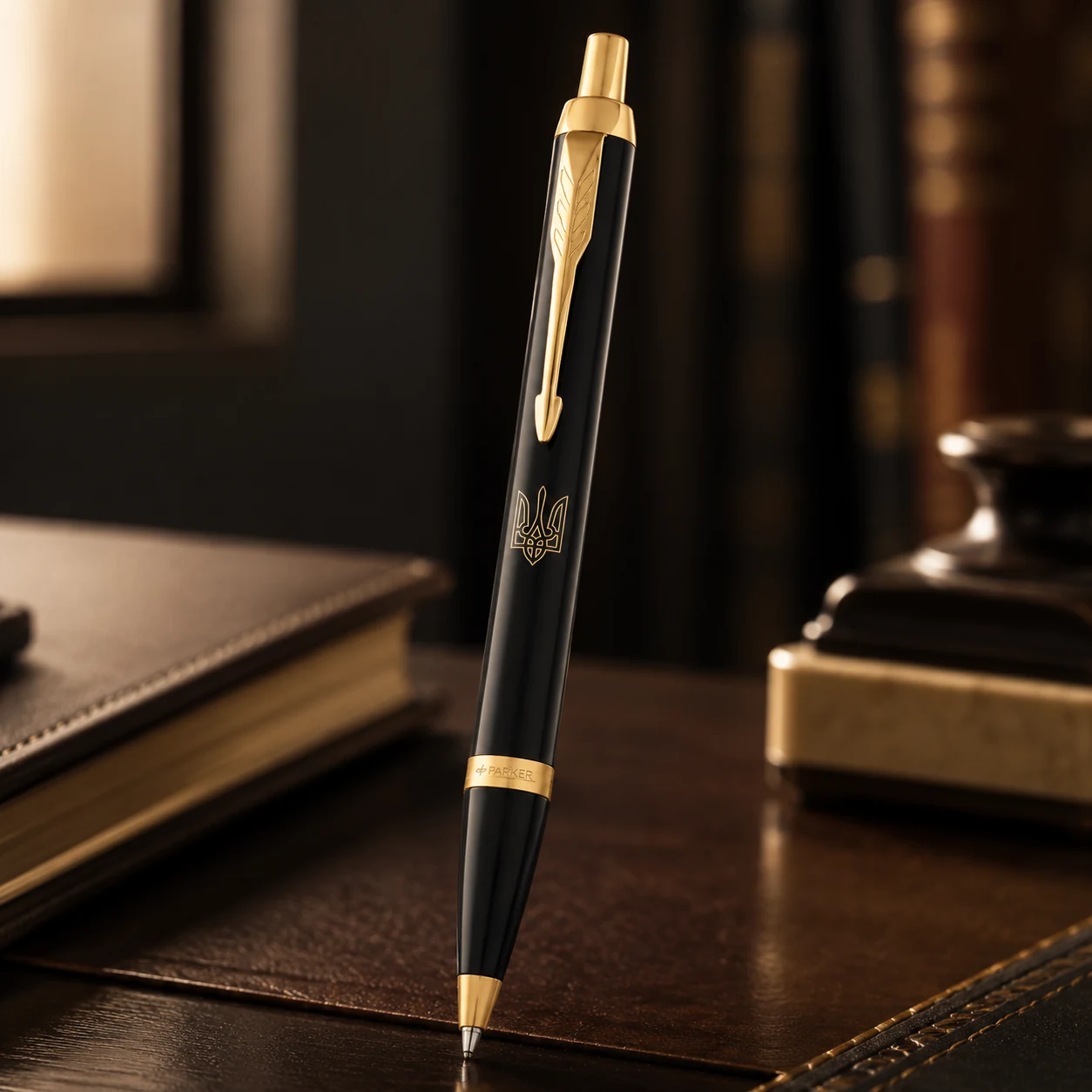 Parker IM 17 UKRAINE Black Тризуб — Ручки та олівці