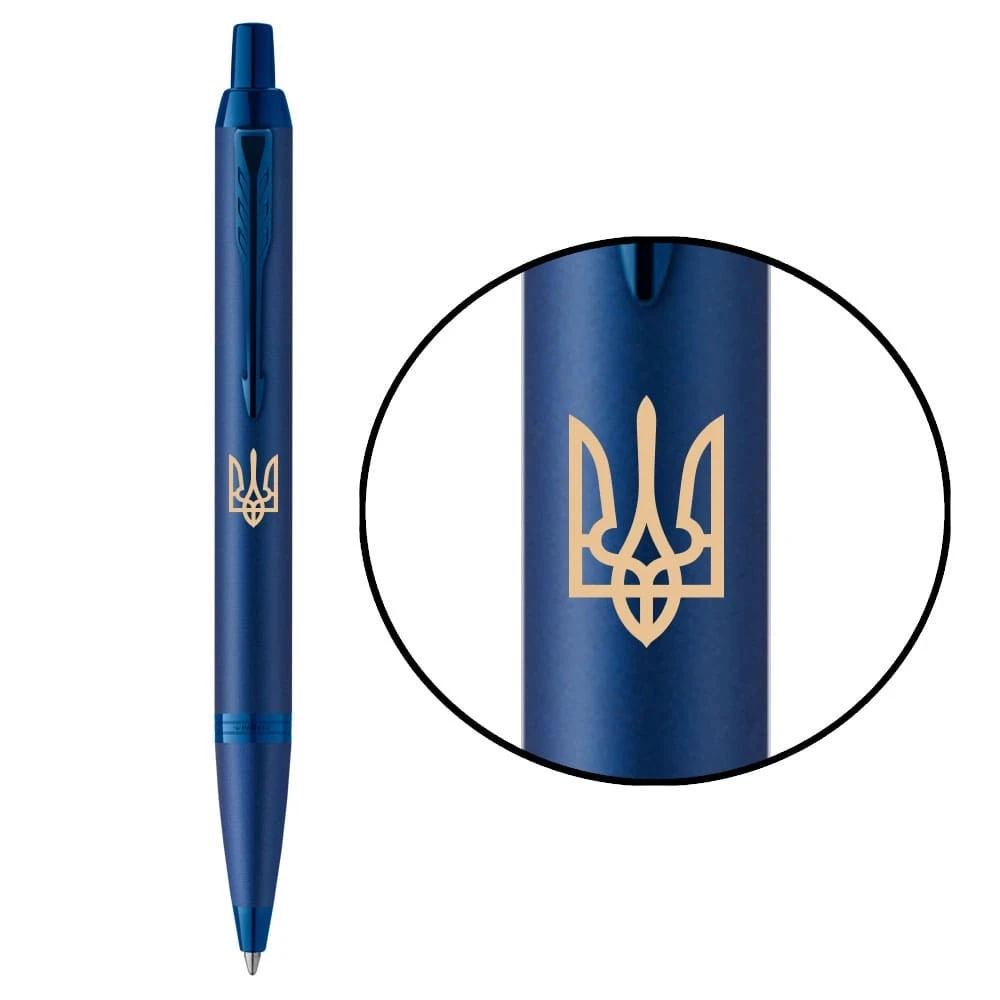 Parker IM 17 Monochrome Blue Ручка Кулькова — Ручки та олівці