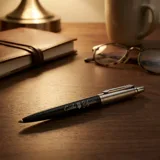 Parker Jotter чорна з тризубом «Слава Україні» — фото 1