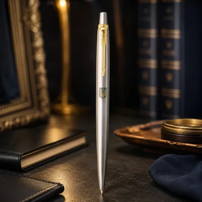 Ручка кулькова Parker Jotter 17 UKRAINE Герб України жовто-синій 16032_T005c