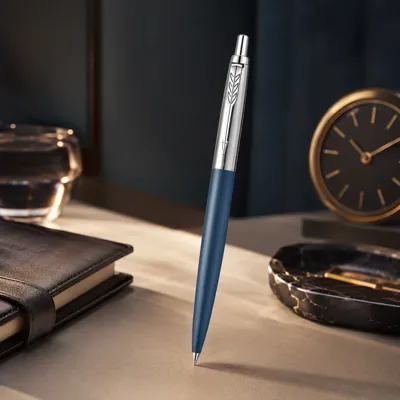 Ручка кулькова Parker Jotter 17 XL Primrose Matt Blue хром 12 132