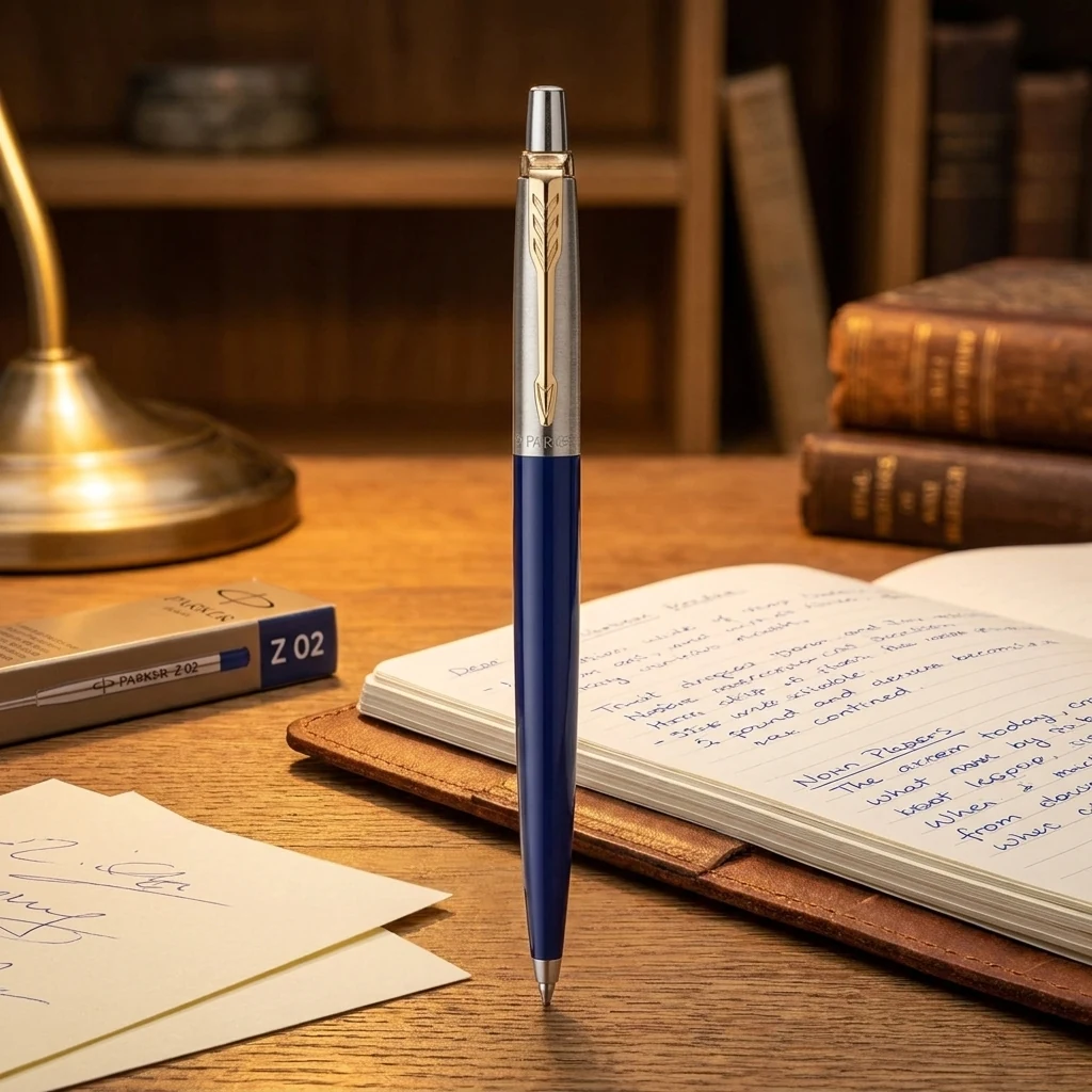 Ручка кулькова Parker Jotter Originals Navy Blue GT BP 79 232