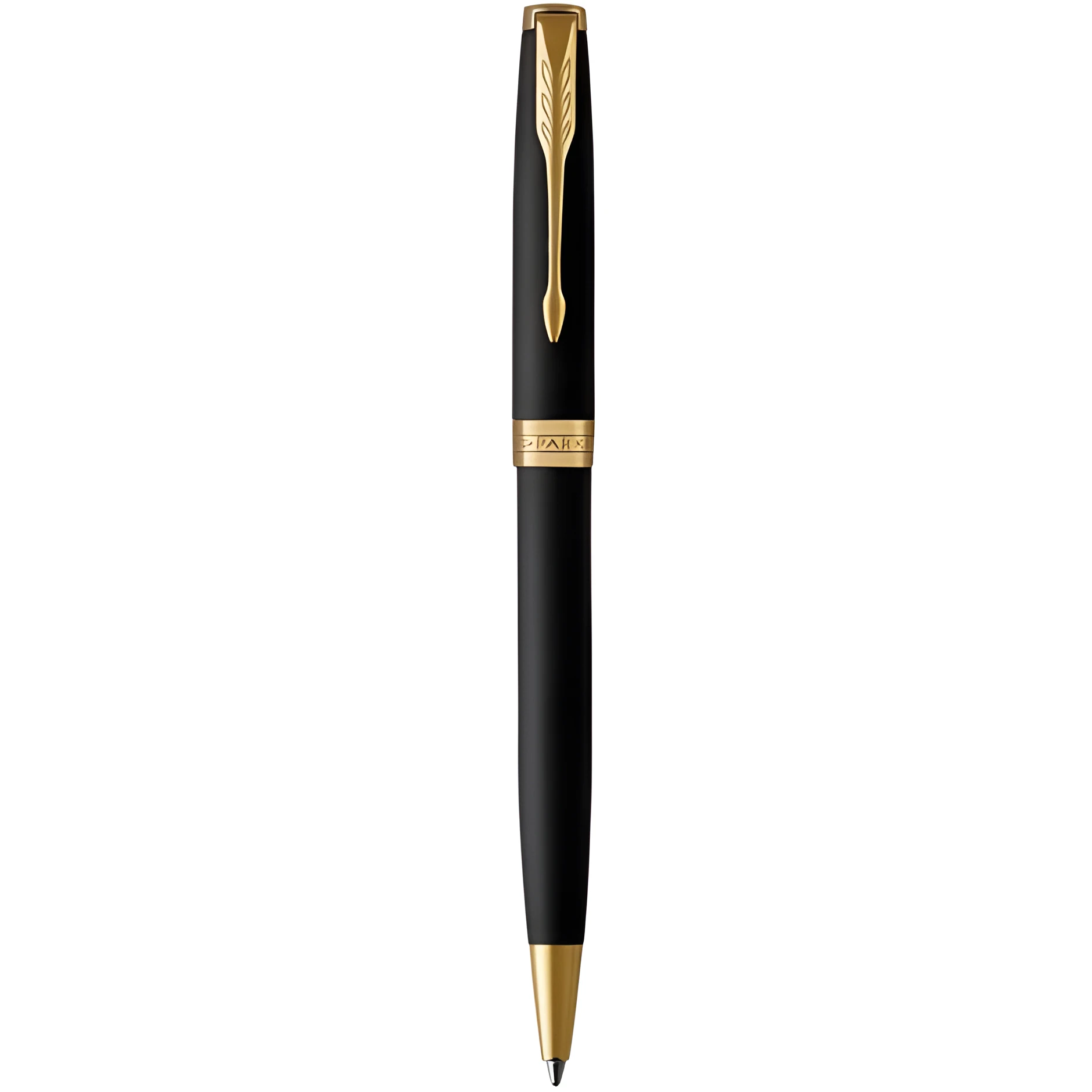 Ручка кулькова Parker Sonnet Matte Black Lacquer позолота — Ручки та олівці